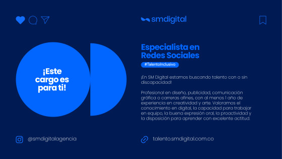 Especialista en redes sociales