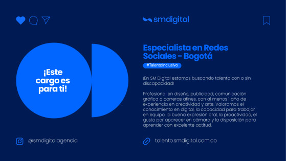 Especialista en redes sociales - bogotá